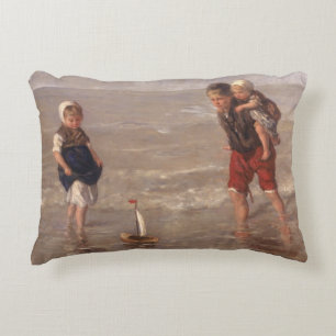 The Toy Boat Decorative Cushion