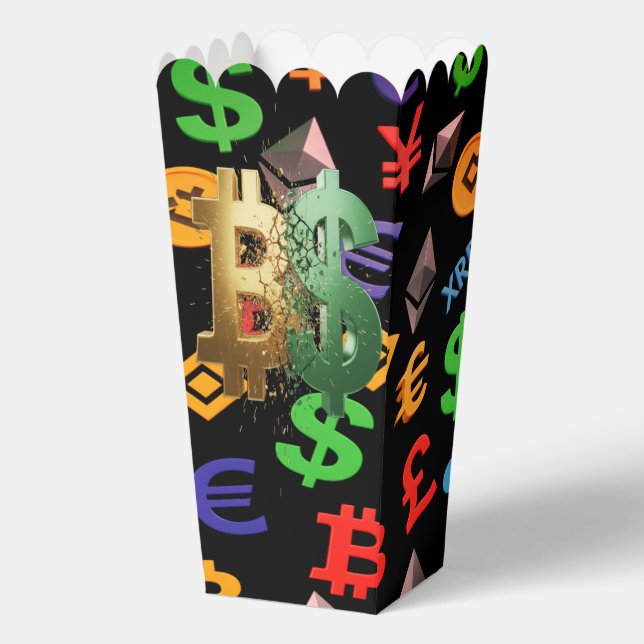 The Trader Dream Collection Candlestick Charts Favour Box (Front)