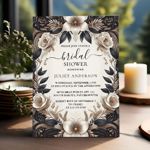 The Traditional Marriage Vow Renewal Bridal Shower Invitation