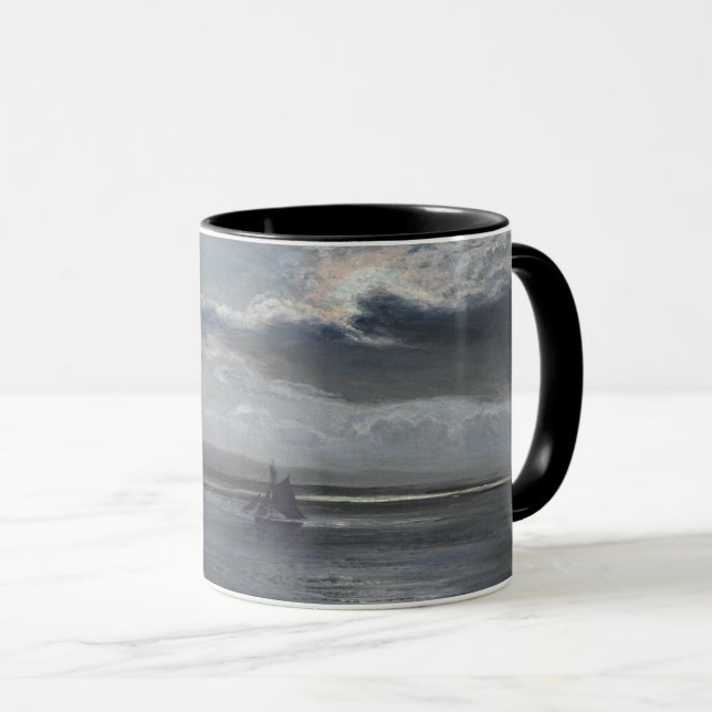 The Traeth Mawr, Moonlight Mug (Front Right)