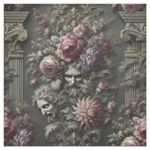 The Tragedy Chorus – Gothic Statement Tile Fabric