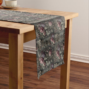The Tragedy Chorus – Gothic Victorian Design Short Table Runner