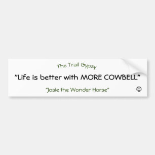 The Trail Gypsy Bumper Sticker