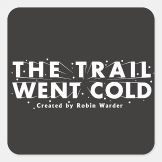 The Trail Went Cold Logo Sticker