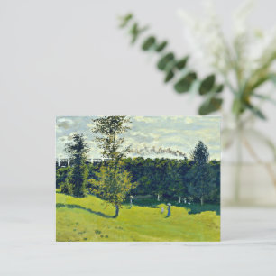 The Train in the Country Postcard