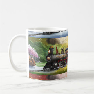 The Train of the Seasons Coffee Mug