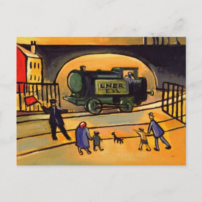 (The train Postcard) Postcard (Front)