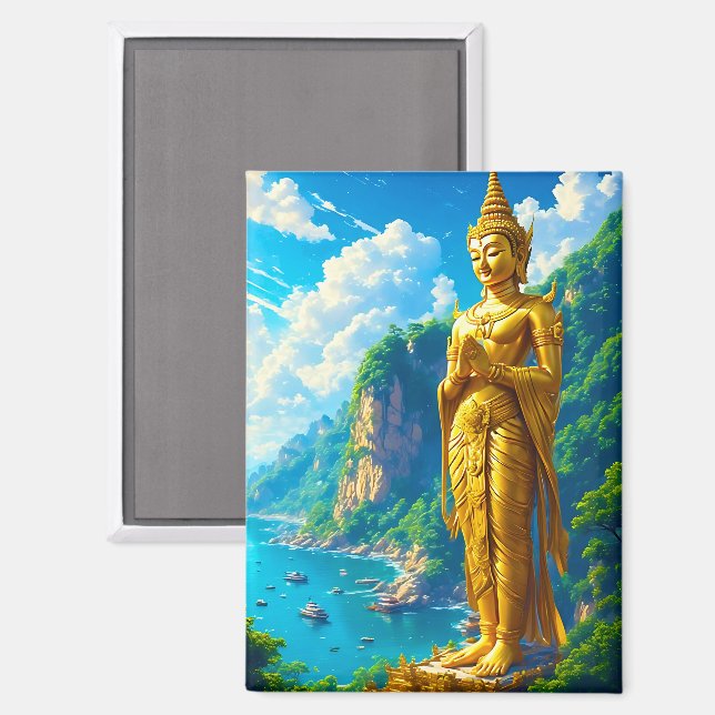 The Tranquil Protector Magnet (Front/Back)