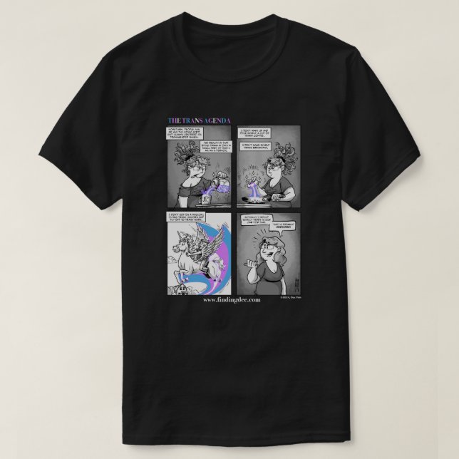 The Trans Agenda T-Shirt (Design Front)