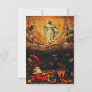 The Transfiguration Devotional Holy Card