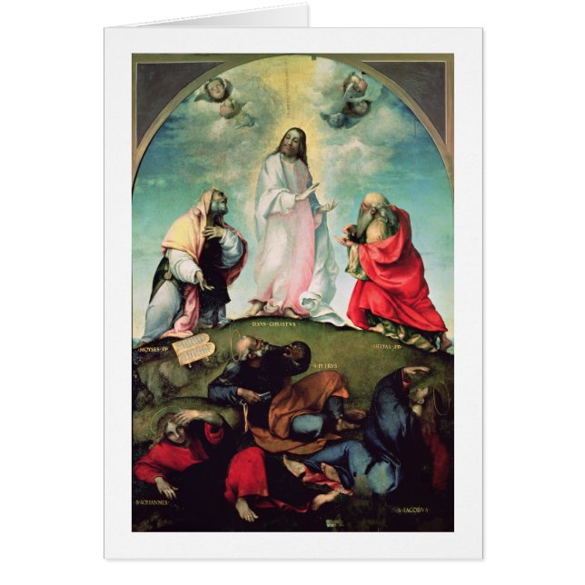 The Transfiguration of Christ, c.1510-12 (oil on p (Front)