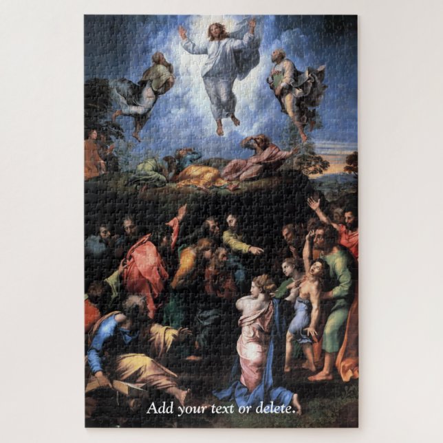 "The Transfiguration" of Jesus Christ, by Raphael, Jigsaw Puzzle (Vertical)