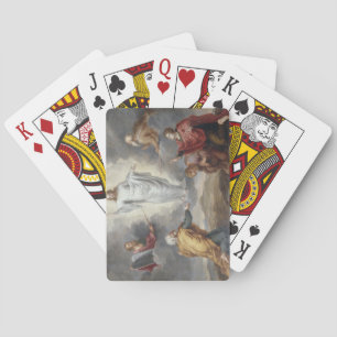 The Transfiguration (oil on copper) Playing Cards