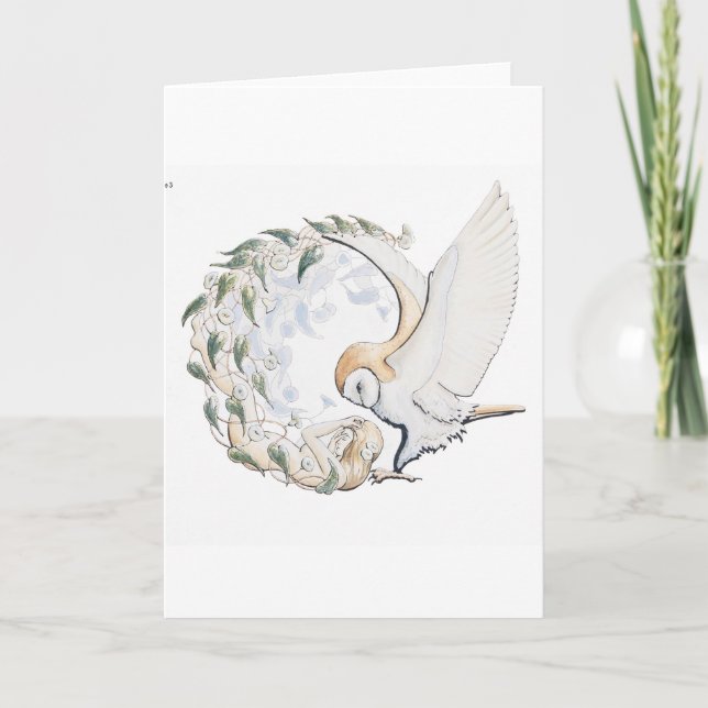 The Transformations of Blodeuwedd Card (Front)