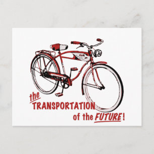 The Transportation of the Future Postcard