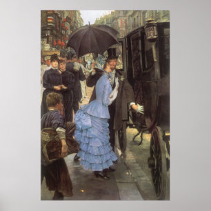 The Traveller (aka Bridesmaid) by James Tissot Poster