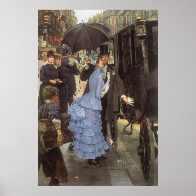 The Traveller (aka Bridesmaid) by James Tissot Poster (Front)