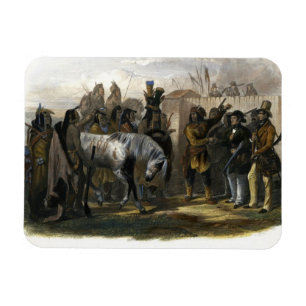 The Travellers Meeting with Minatarre Indians near Magnet