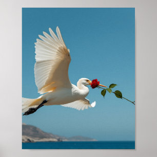 The travelling bird poster