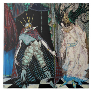 “The Travelling Companion” by Harry Clarke Ceramic Tile