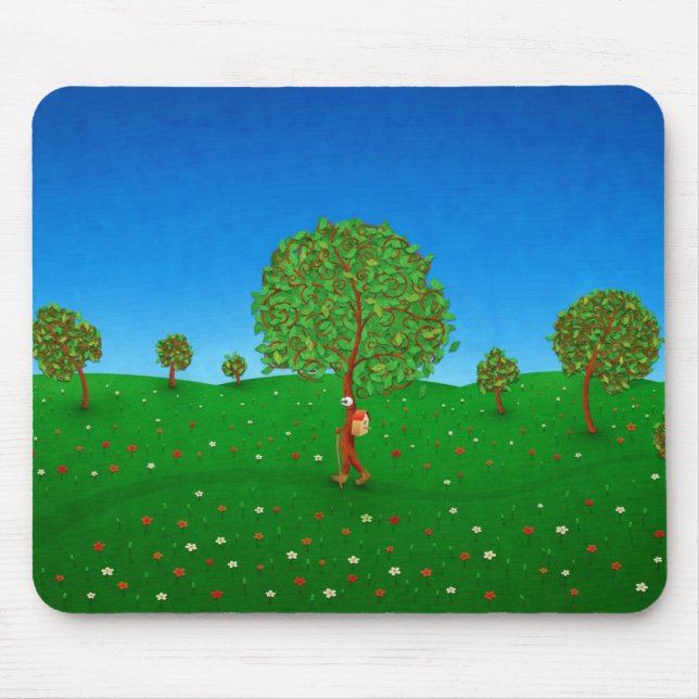 The Travelling Tree Mouse Pad (Front)
