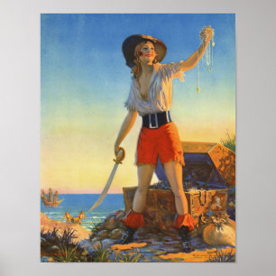 The Treasure Princess - Edward Mason Eggleston Poster