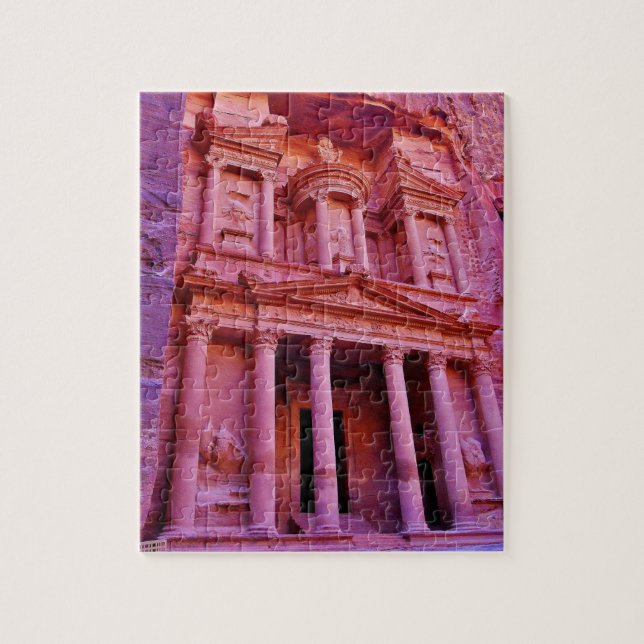 The Treasury at Petra Jigsaw Puzzle (Vertical)