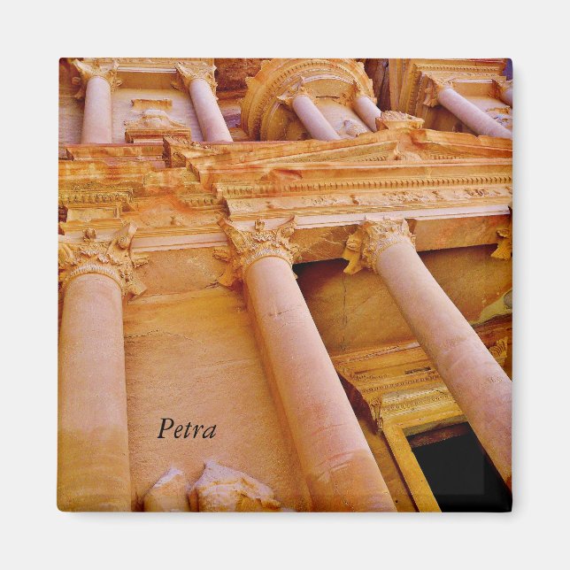 The Treasury at Petra Magnet (Front)