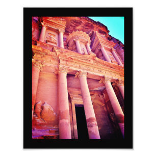 The Treasury at Petra Photo Print