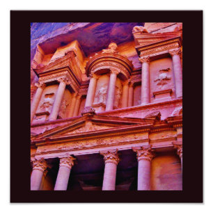The Treasury at Petra Photo Print
