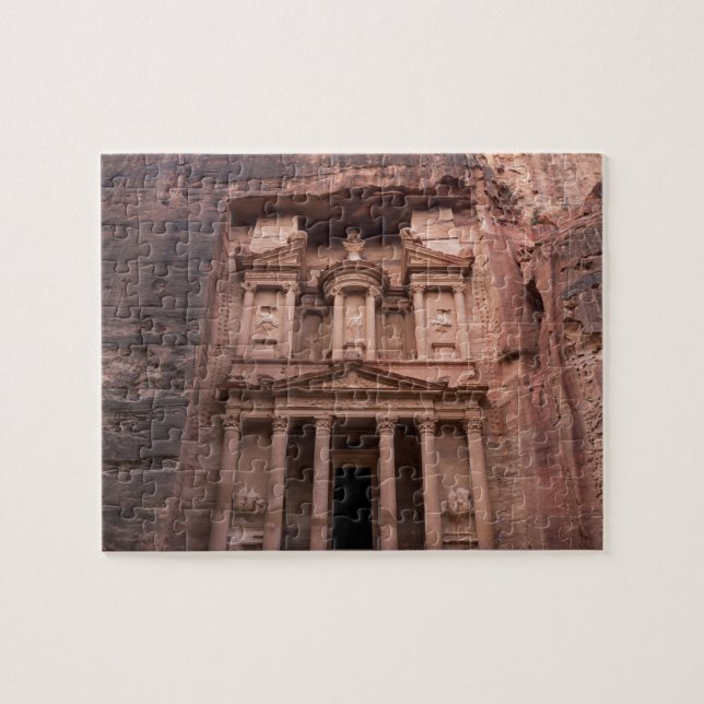 The Treasury in Petra Jigsaw Puzzle (Horizontal)