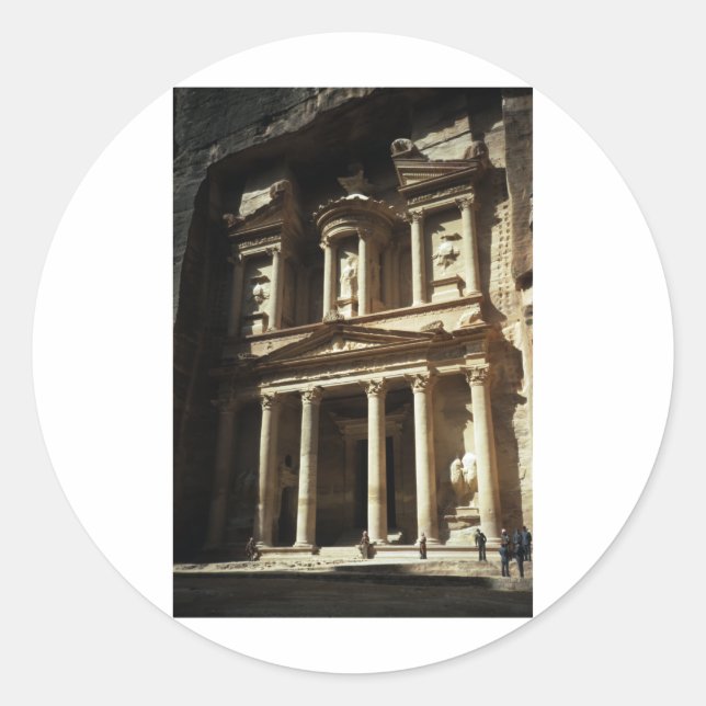 The Treasury, Petra Classic Round Sticker (Front)