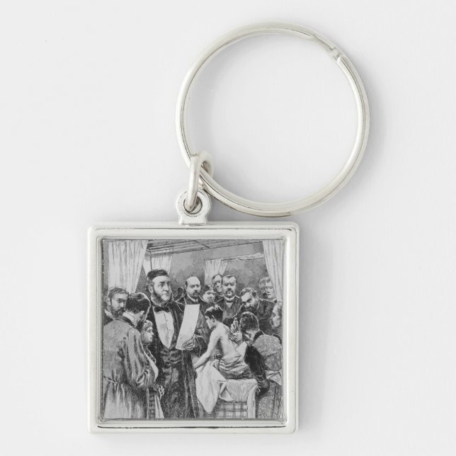 The treatment of tuberculosis key ring (Front)