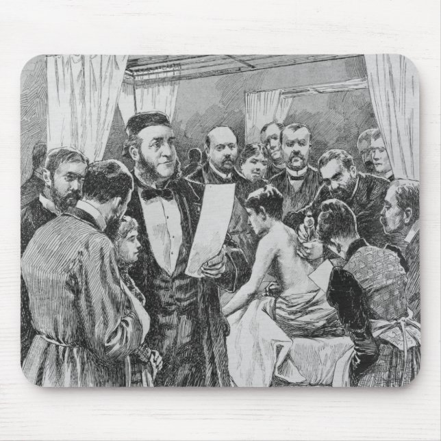 The treatment of tuberculosis mouse pad (Front)