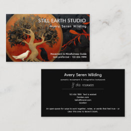 The Tree Between Worlds | Tree of Life R&B Business Card