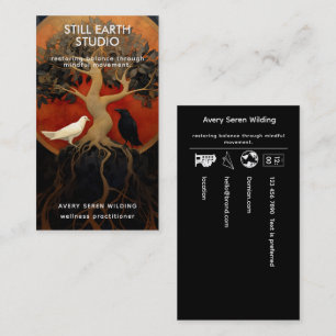 The Tree Between Worlds   Tree of Life R&B Business Card