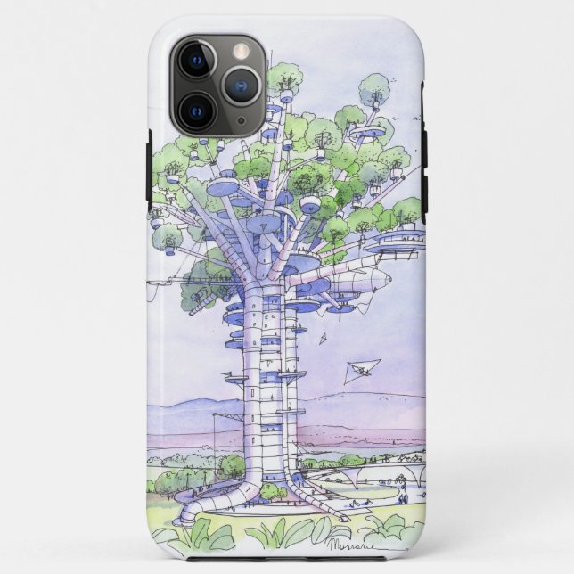The tree city Case-Mate iPhone case (Back)