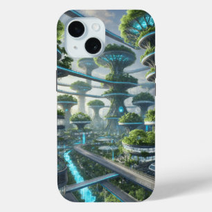 The Tree-City of Tomorrow iPhone 15 Case