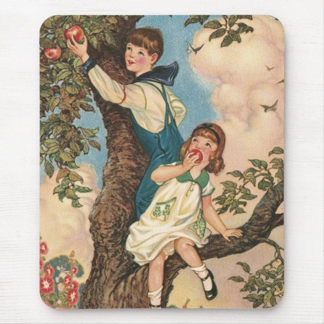 The Tree Climbers Mouse Pad (Front)