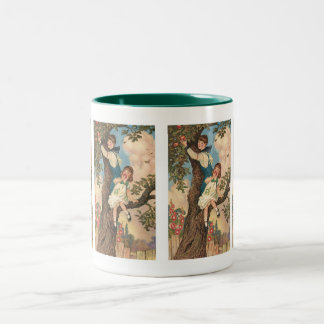 The Tree Climbers Two-Tone Coffee Mug