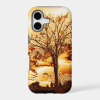 The Tree in Molten Gold iPhone 5 case