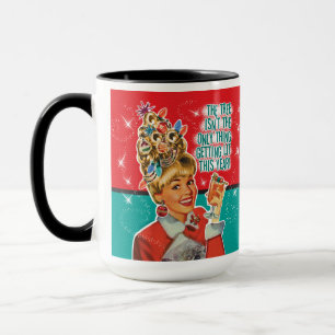 The Tree Isn’t The Only Thing Getting Lit  Mug
