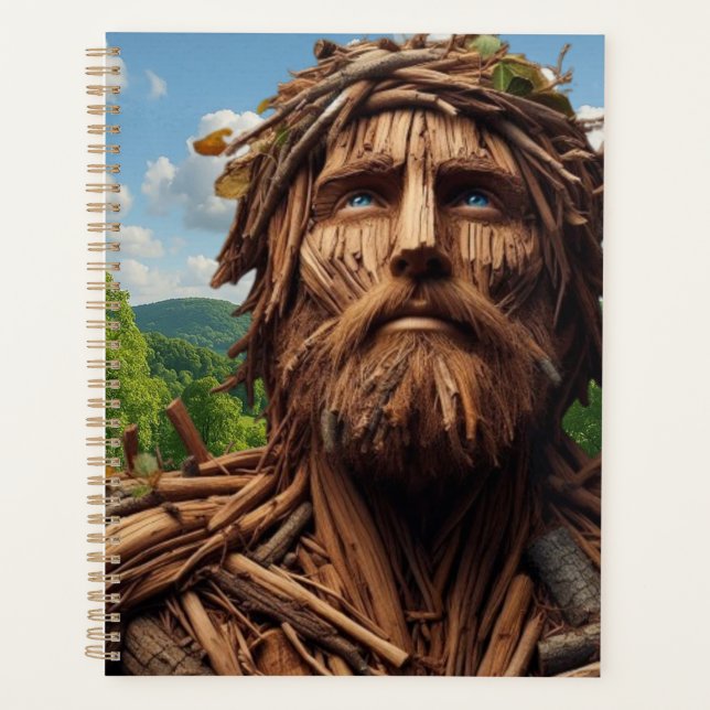 The Tree‑Man – Keeper of the Light Planner (Front)