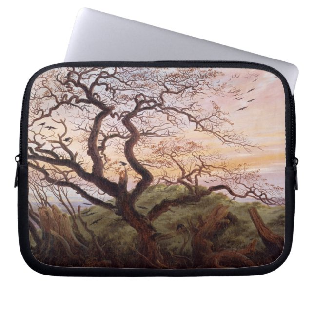 The Tree of Crows, 1822 Laptop Sleeve (Front)