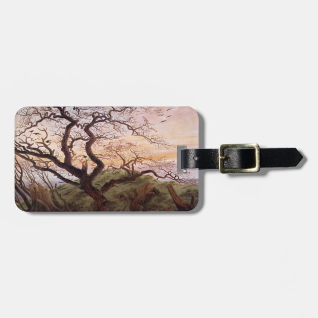 The Tree of Crows, 1822 Luggage Tag (Front Horizontal)