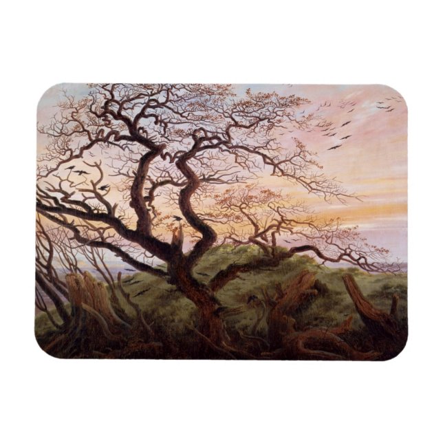The Tree of Crows, 1822 Magnet (Horizontal)