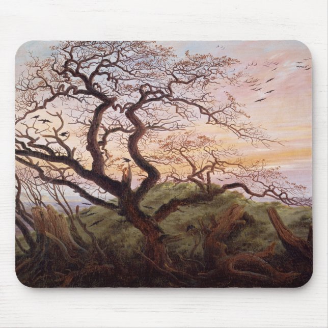 The Tree of Crows, 1822 Mouse Pad (Front)
