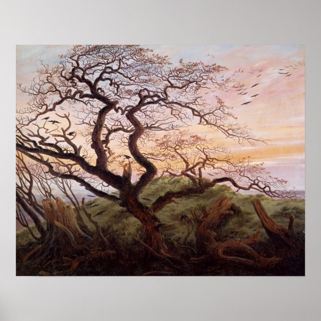 The Tree of Crows, 1822 Poster (Front)