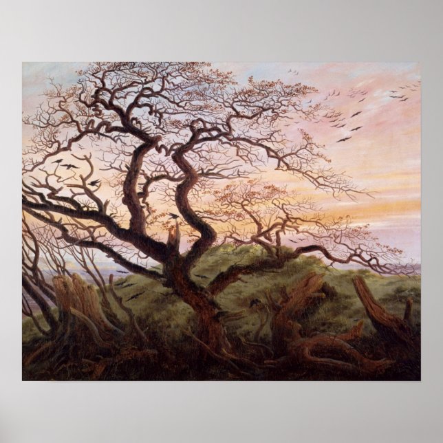 The Tree of Crows, 1822 Poster (Front)