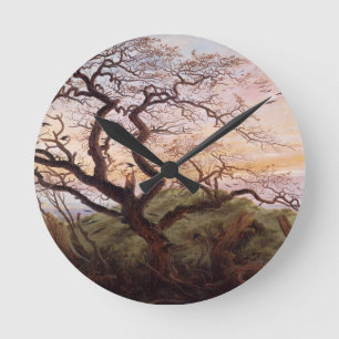 The Tree of Crows, 1822 Round Clock